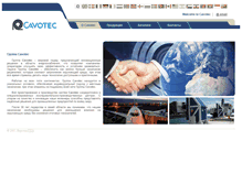 Tablet Screenshot of cavotec.com.ua